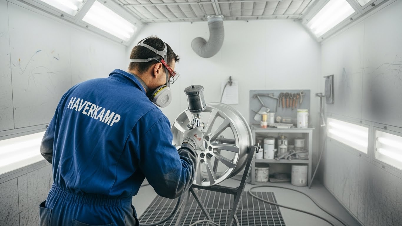  صبغ سيارات بمواد المانية شركة هافركامب 