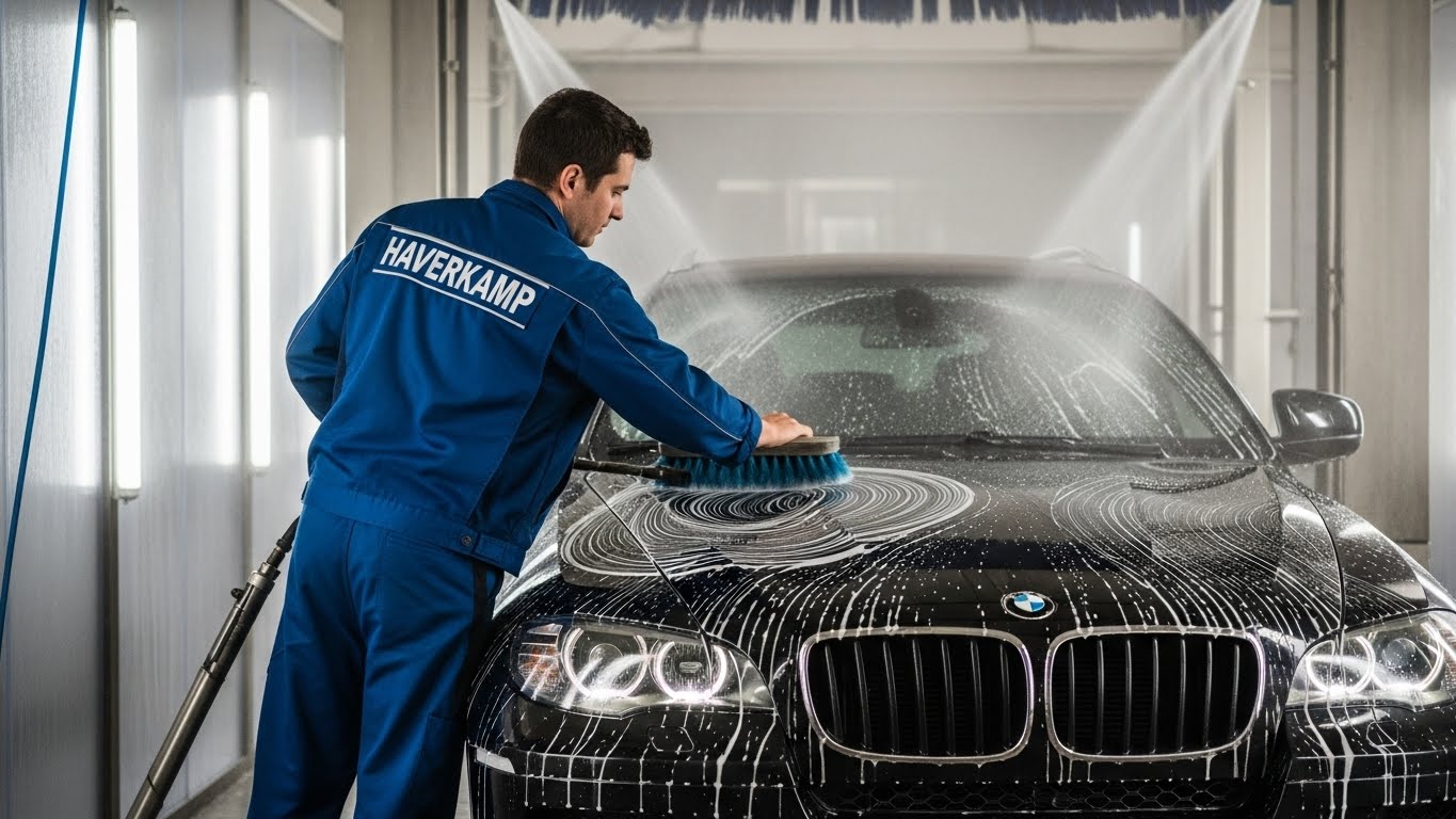 خدمة غسيل السيارة لفحص البوليش من هافركامب